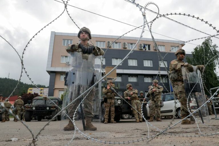 Rising Tensions: NATO Soldiers Injured in Kosovo Clashes with Serb Protesters