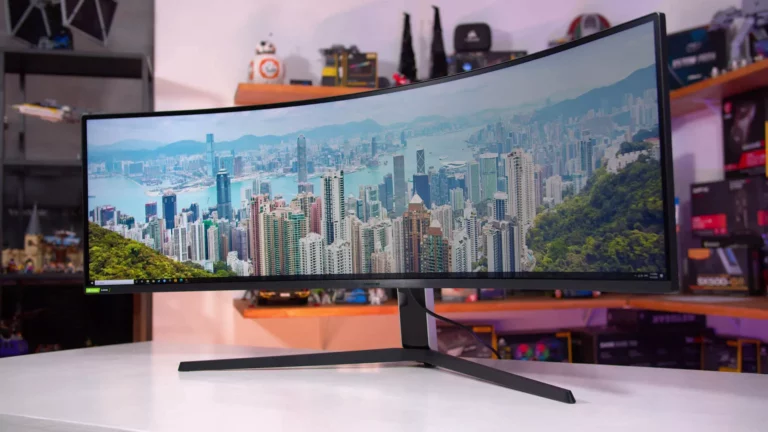 “Samsung’s 49” Ultrawide OLED Monitor: Luxury Gaming at Its Finest